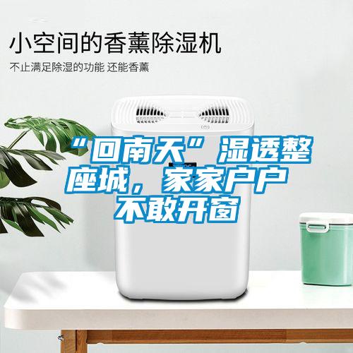 “回南天”濕透整座城，家家戶戶不敢開窗