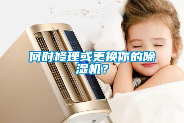 何時修理或更換你的除濕機？