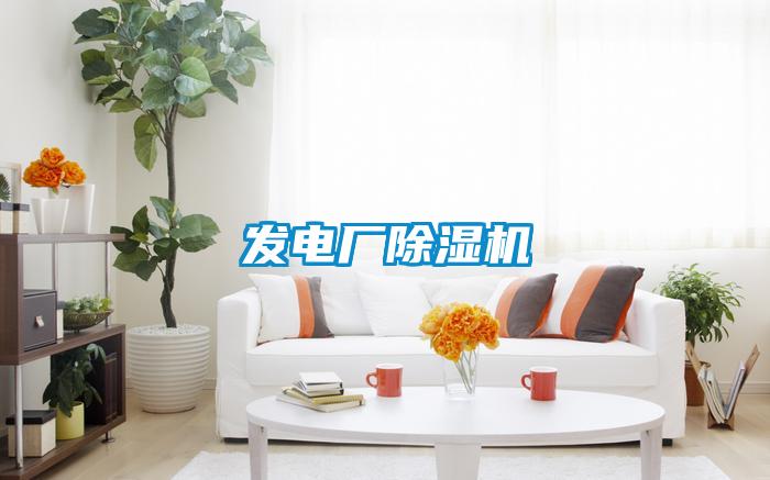 發電廠除濕機
