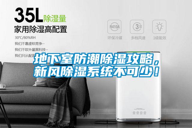 地下室防潮除濕攻略,新風除濕系統(tǒng)不可少!