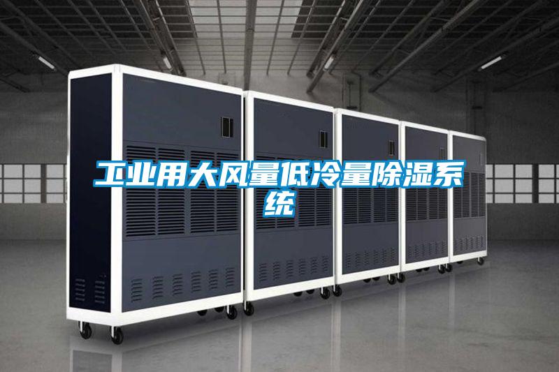工業用大風量低冷量除濕系統