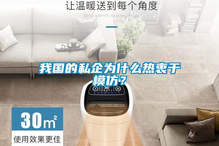 我國(guó)的私企為什么熱衷于模仿?