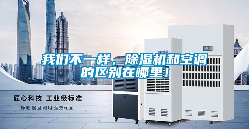 我們不一樣，除濕機和空調的區別在哪里！