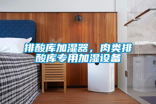 排酸庫加濕器，肉類排酸庫專用加濕設備