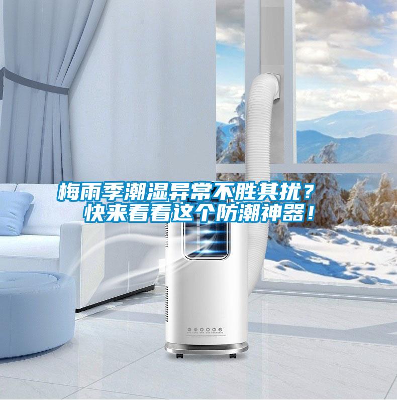 梅雨季潮濕異常不勝其擾？ 快來看看這個(gè)防潮神器！