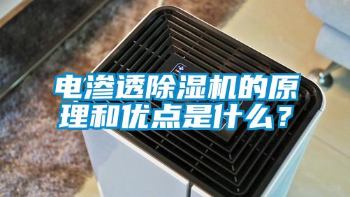 電滲透除濕機的原理和優(yōu)點是什么？