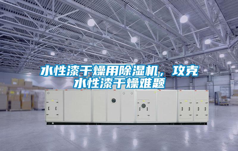 水性漆干燥用除濕機，攻克水性漆干燥難題