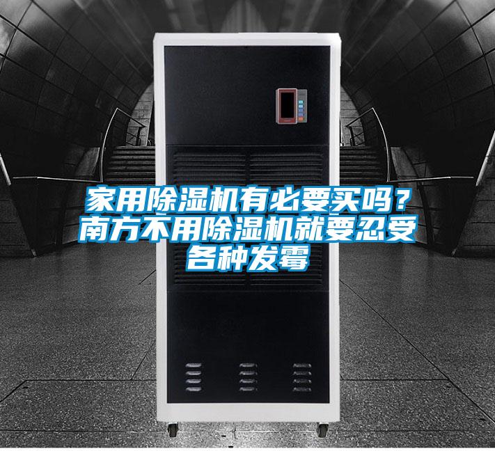 家用除濕機有必要買嗎？南方不用除濕機就要忍受各種發霉