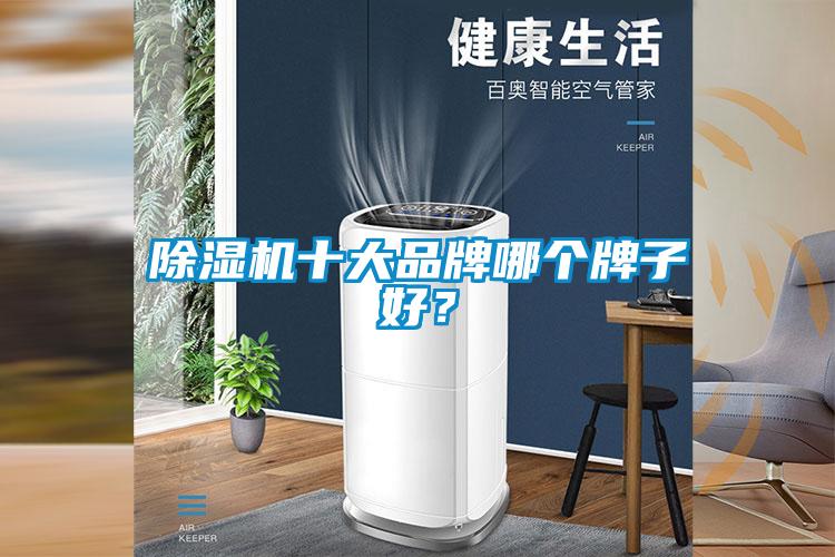 除濕機十大品牌哪個牌子好？