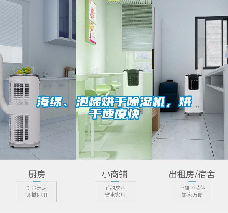 海綿、泡棉烘干除濕機，烘干速度快