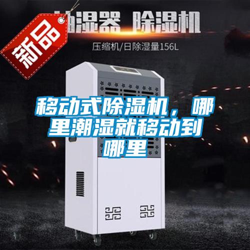移動式除濕機，哪里潮濕就移動到哪里