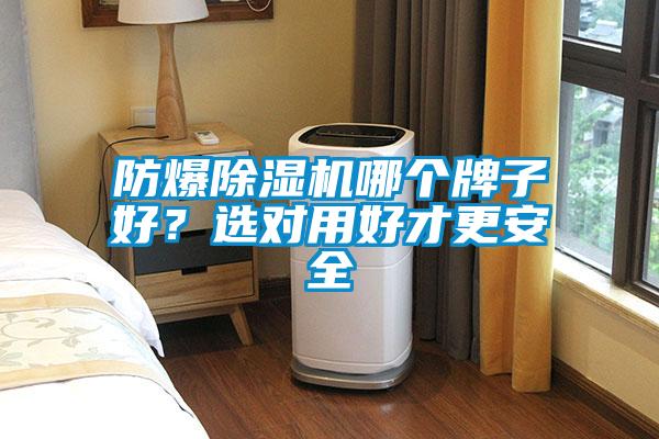 防爆除濕機哪個牌子好?選對用好才更安全