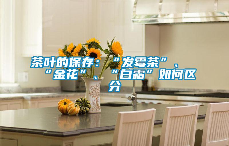 茶葉的保存:“發霉茶”、“金花”、“白霜”如何區分
