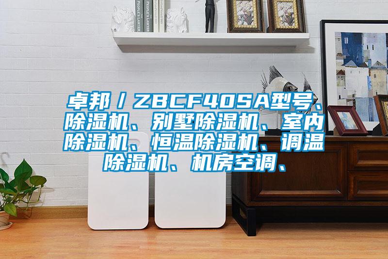 卓邦／ZBCF40SA型號、除濕機、別墅除濕機、室內除濕機、恒溫除濕機、調溫除濕機、機房空調、