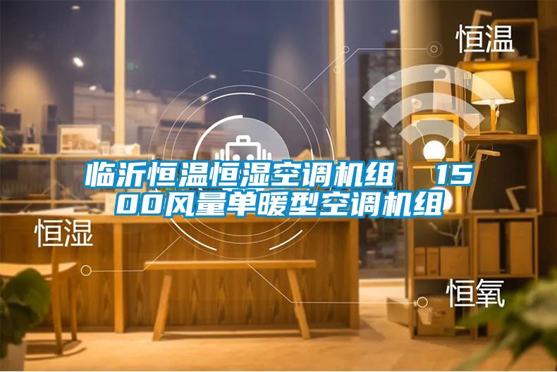 臨沂恒溫恒濕空調機組 1500風量單暖型空調機組