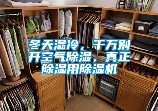 冬天濕冷,千萬別開空氣除濕,真正除濕用除濕機