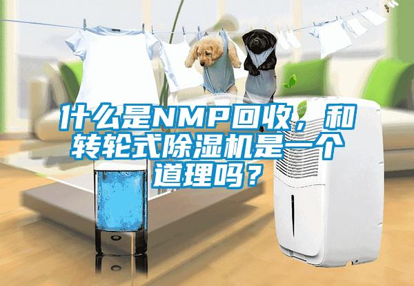 什么是NMP回收,和轉輪式除濕機是一個道理嗎?