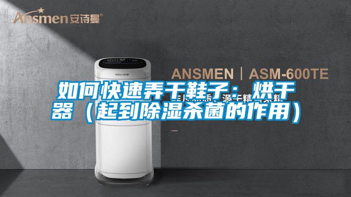 如何快速弄干鞋子:烘干器(起到除濕殺菌的作用)