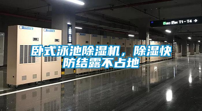 臥式泳池除濕機,除濕快防結露不占地