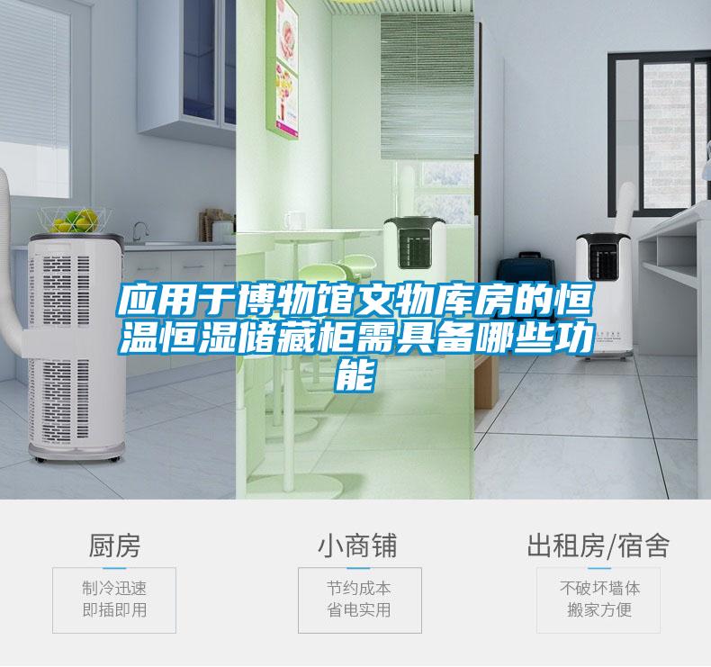 應(yīng)用于博物館文物庫房的恒溫恒濕儲藏柜需具備哪些功能