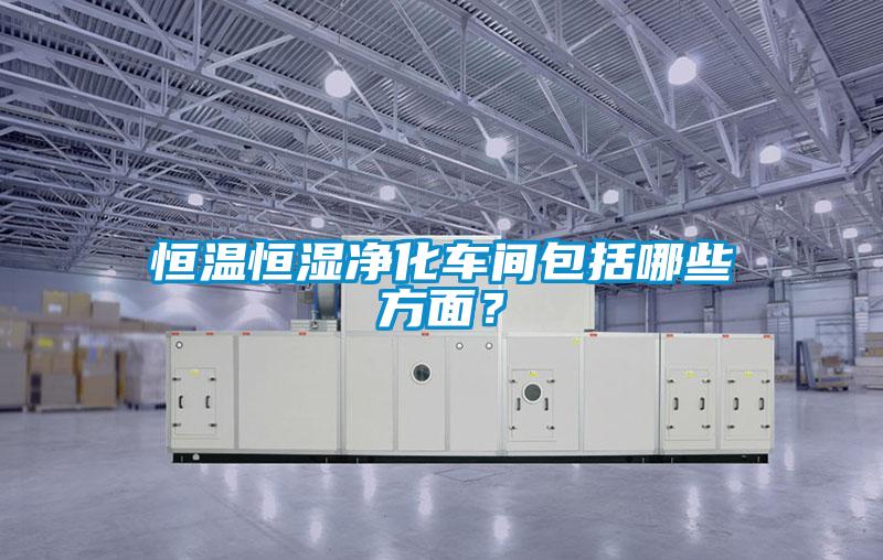 恒溫恒濕凈化車間包括哪些方面?