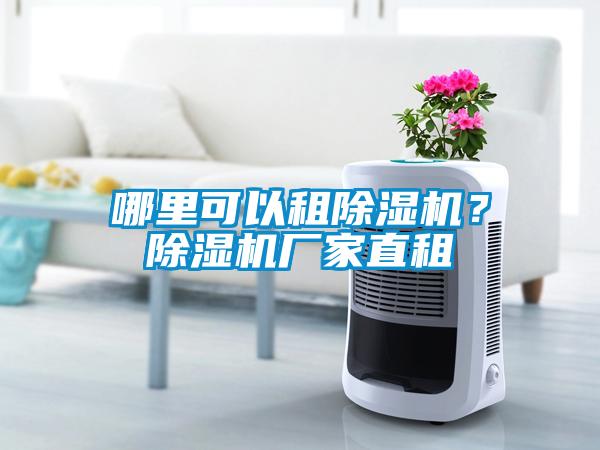 哪里可以租除濕機?除濕機廠家直租