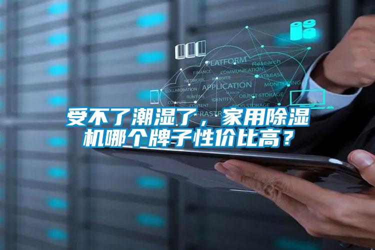受不了潮濕了,家用除濕機哪個牌子性價比高?