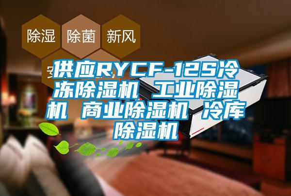 供應RYCF-12S冷凍除濕機 工業除濕機 商業除濕機 冷庫除濕機