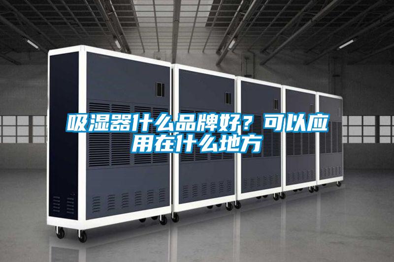 吸濕器什么品牌好？可以應用在什么地方