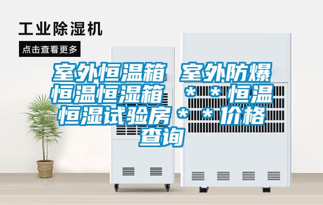 室外恒溫箱 室外防爆恒溫恒濕箱 **恒溫恒濕試驗(yàn)房**價(jià)格查詢