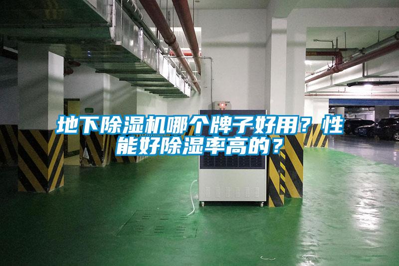 地下除濕機哪個牌子好用？性能好除濕率高的？