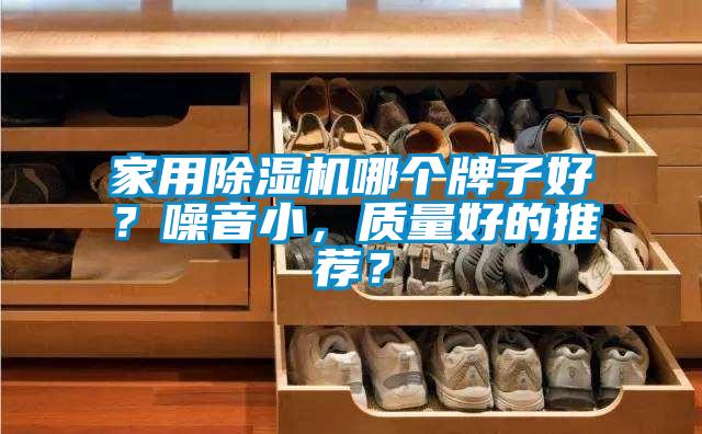 家用除濕機(jī)哪個(gè)牌子好？噪音小，質(zhì)量好的推薦？
