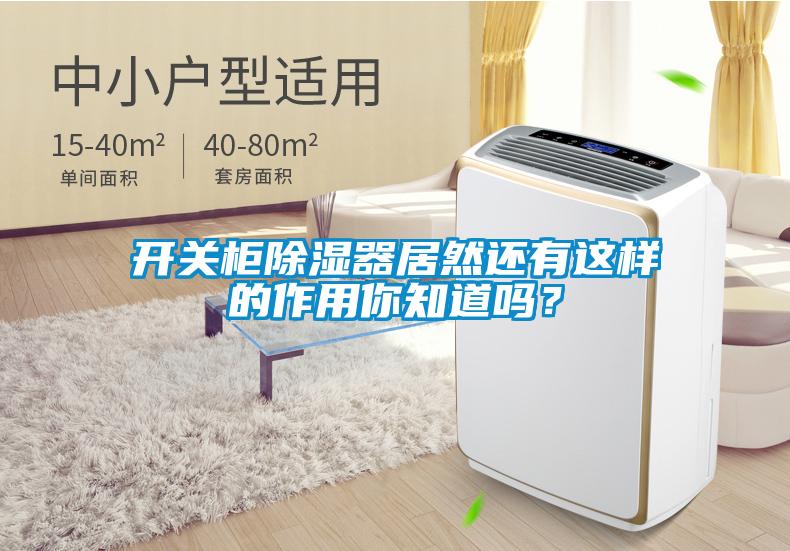 開關柜除濕器居然還有這樣的作用你知道嗎？