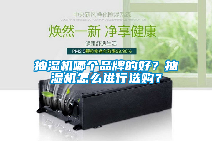 抽濕機哪個品牌的好?抽濕機怎么進行選購?