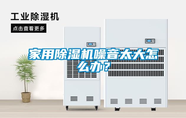 家用除濕機噪音太大怎么辦？
