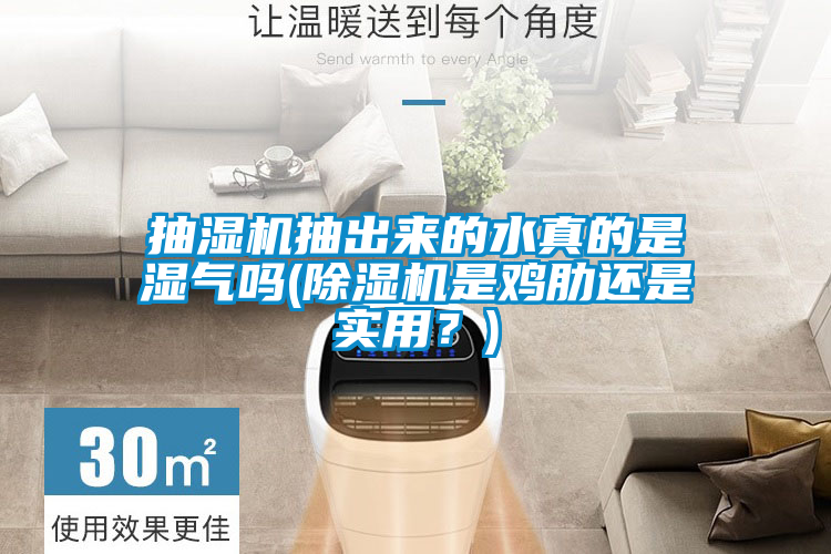 抽濕機抽出來的水真的是濕氣嗎(除濕機是雞肋還是實用?)