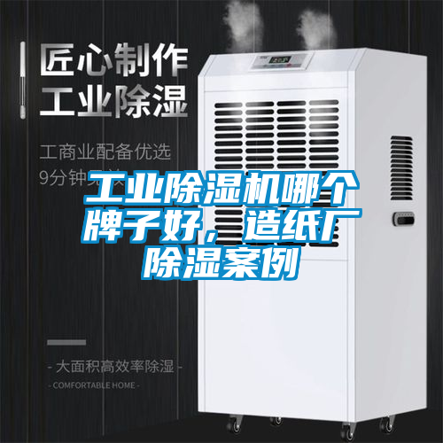 工業除濕機哪個牌子好，造紙廠除濕案例