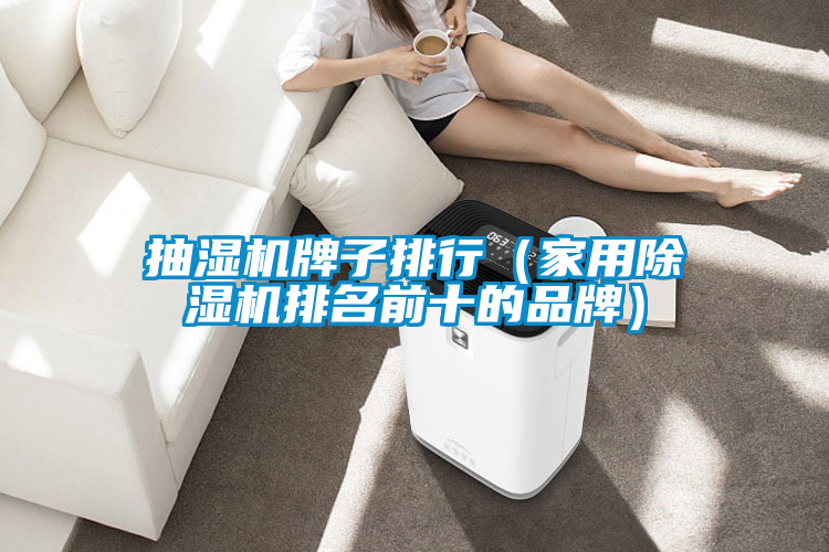 抽濕機牌子排行(家用除濕機排名前十的品牌)
