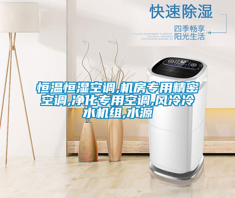 恒溫恒濕空調,機房專用精密空調,凈化專用空調,風冷冷水機組,水源
