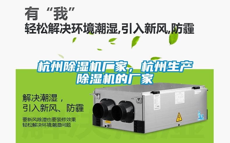 杭州除濕機(jī)廠(chǎng)家，杭州生產(chǎn)除濕機(jī)的廠(chǎng)家