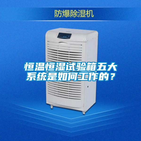 恒溫恒濕試驗箱五大系統是如何工作的？