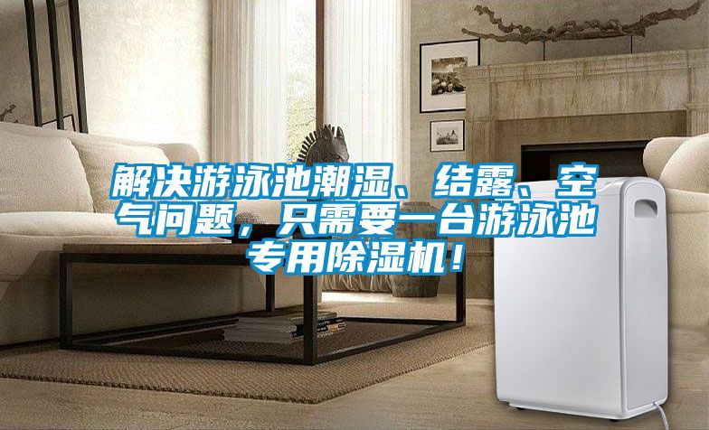 解決游泳池潮濕、結露、空氣問題,只需要一臺游泳池專用除濕機!