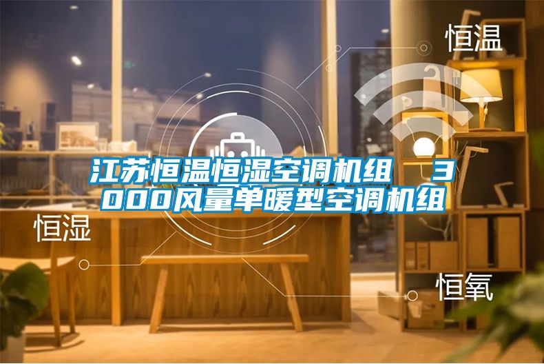 江蘇恒溫恒濕空調機組 3000風量單暖型空調機組
