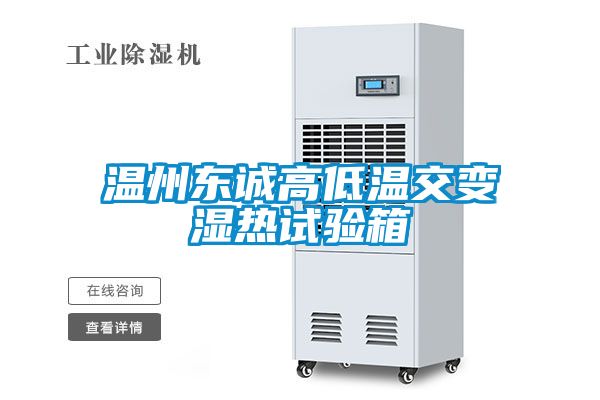 溫州東誠高低溫交變濕熱試驗(yàn)箱