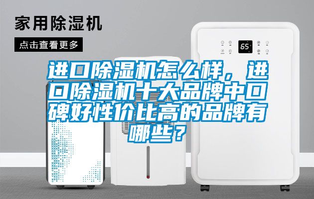 進口除濕機怎么樣,進口除濕機十大品牌中口碑好性價比高的品牌有哪些?