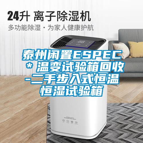 泰州閑置ESPEC*溫變?cè)囼?yàn)箱回收-二手步入式恒溫恒濕試驗(yàn)箱