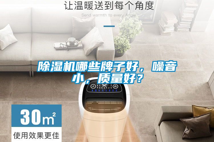 除濕機哪些牌子好，噪音小，質量好？