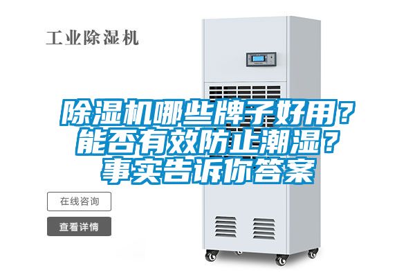 除濕機哪些牌子好用？能否有效防止潮濕？事實告訴你答案