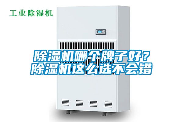 除濕機哪個牌子好？除濕機這么選不會錯