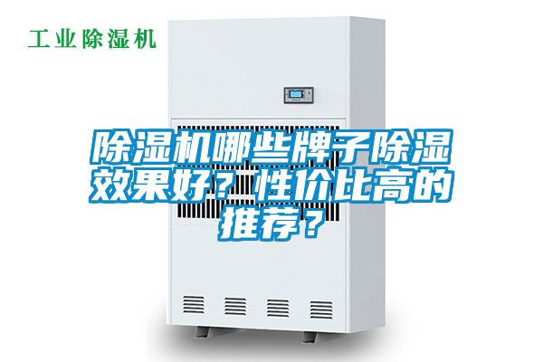 除濕機(jī)哪些牌子除濕效果好？性價比高的推薦？